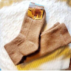 100% camel fiber long socks